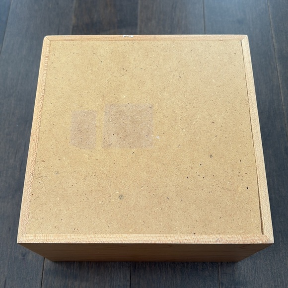 UMBRA Multi Photo Storage Box, Sliding Frame Lid, Trinkets Memory Wood Decor - Picture 10 of 14